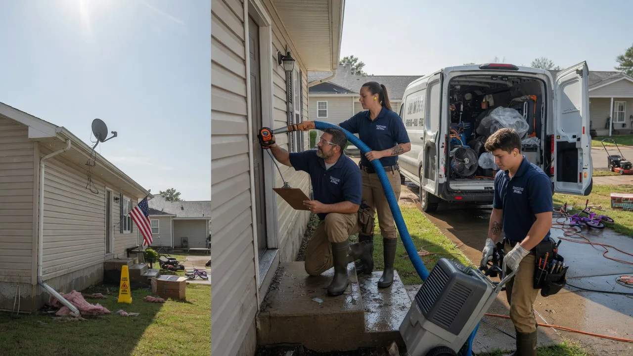 Ceiling Water Damage Restoration in Galveston, IN near me
