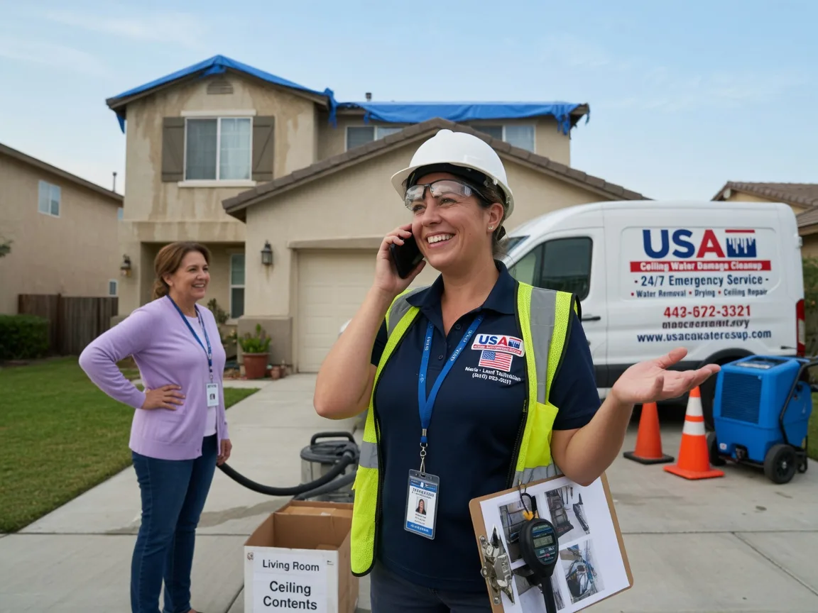 Ceiling Water Damage Restoration Galveston, IN FAQs