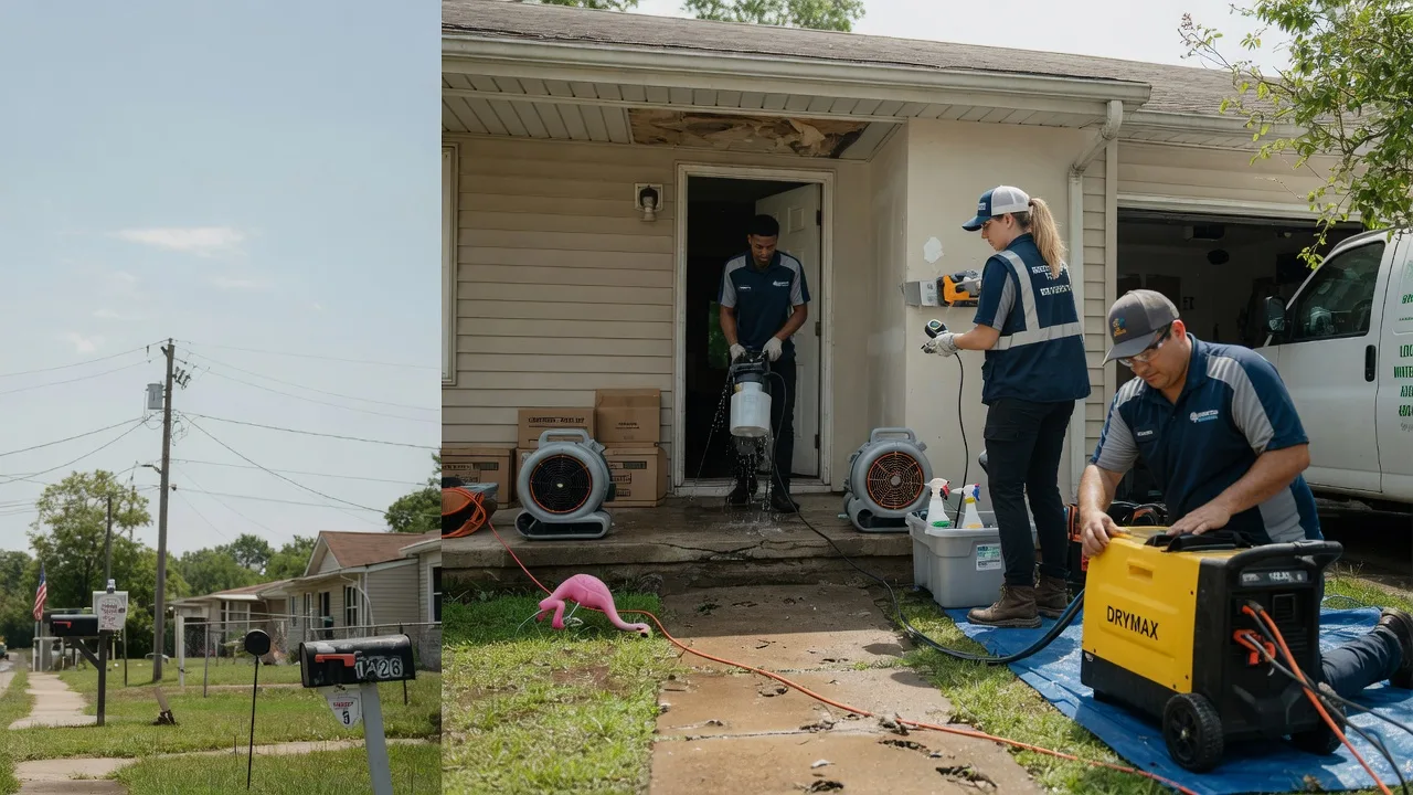 Storm Damage Water Removal in Galveston, IN near me